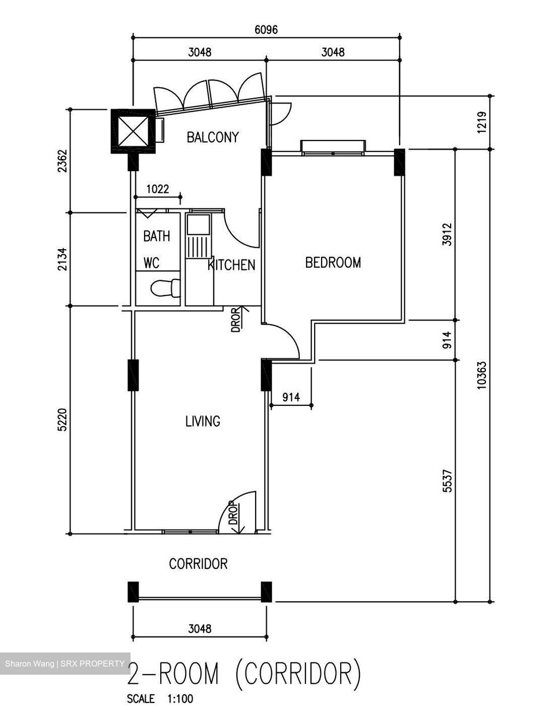 Blk 52 EAST PAYOH PALM (Toa Payoh), HDB 2 Rooms #589230241